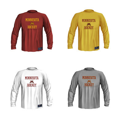 Easton Minnesota Gophers Hockey Long Sleeve T-Shirt