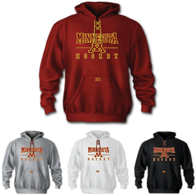 Easton Minnesota Gophers Hockey Hooded Sweatshirt
