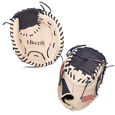 2007 Worth Liberty Fastpitch Softball Catchers Mitt Closed Web