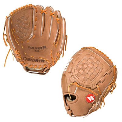 2007 Worth Ranger 12 14 Baseball Fielding Glove Closed Web