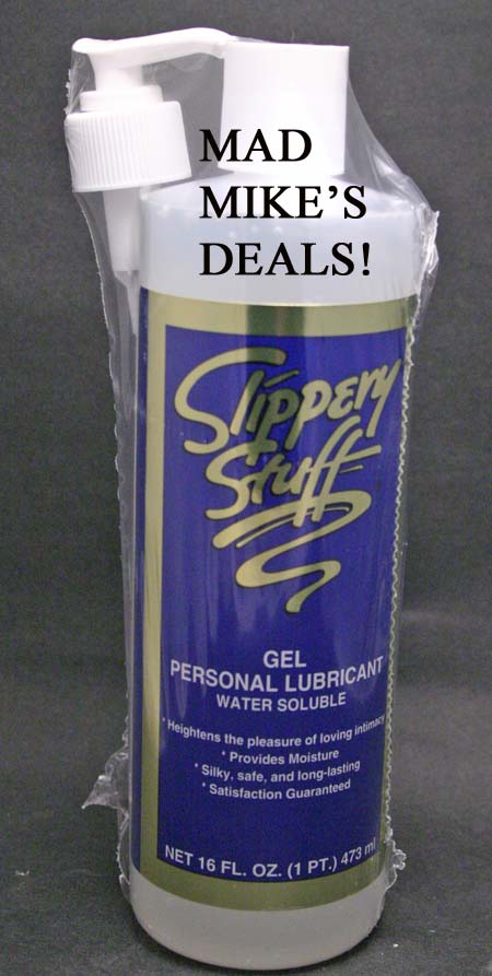 NEW LUBE Slippery Stuff Personal Massage Lubricant Pump