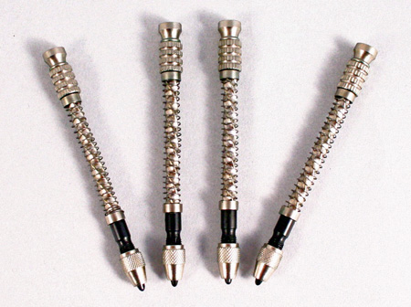 LOT OF 4  NEW Hand Drill Jewelers Spiral Drill Tools
