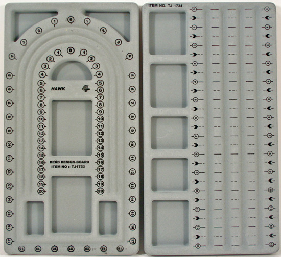 NEW QTY 2  Beading Board Sorting Tray Bead String Tools
