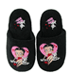 Betty Boop Black Slippers