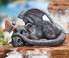Shyer the Dragon Garden Decor
