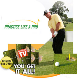 PRACTICE LIKE A PRO 5 DVD Golf Training Set MustSee HOT