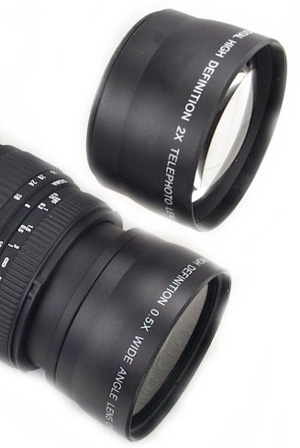 7 pc Lens Accessory Kit for Canon Digital Rebel XT, XTi