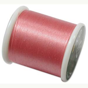 JAPANESE NYLON BEAD KO THREAD FOR DELICA ROSE PINK 50M