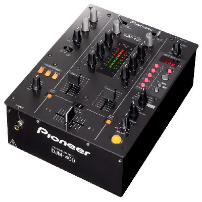 PIONEER DJM-400 DJM400 DJ 2 CHANNEL MIXER, PROFESSIONAL