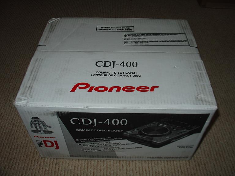PIONEER PRO DJ CDJ-400 MP3 / CD PLAYER CDJ400 NEW