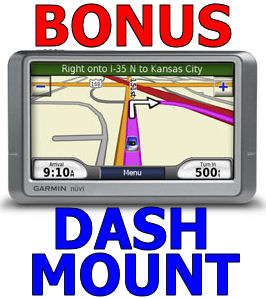 Garmin Nuvi 260w Car Gps System 260 V10 Maps+dash Mount