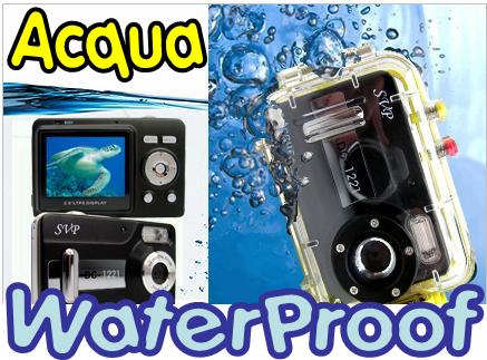 Waterproof 12MP Digital Camera+Video+8X Zoom+UpTo 50 ft