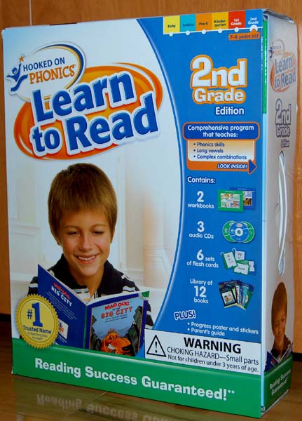 Hooked on Phonics Learn to Read Second 2nd Grade Age7-8