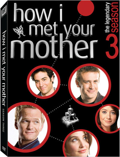How I Met Your Mother - Season 3 (DVD, 2008, 3-Disc Set, Checkpoint; Sensormatic; Widescreen)