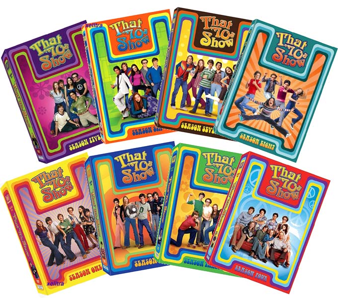 New That 70s / 70s Show Seasons 1 2 3 4 5 6 7 8, 1-8