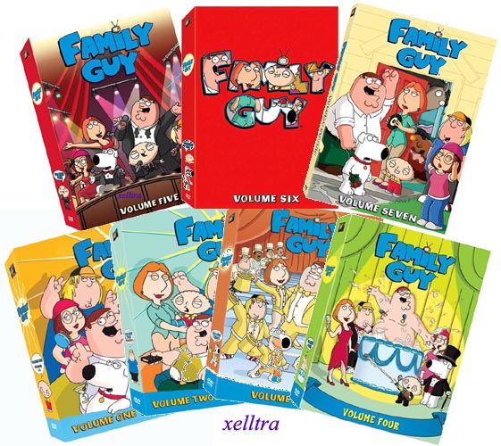 Family Guy Volume 1 2 3 4 5 6 7, Vol. 1-7
