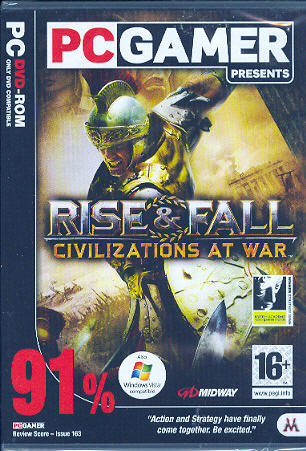 RISE & FALL Civilizations at War (PC GAMES) Vista NEW