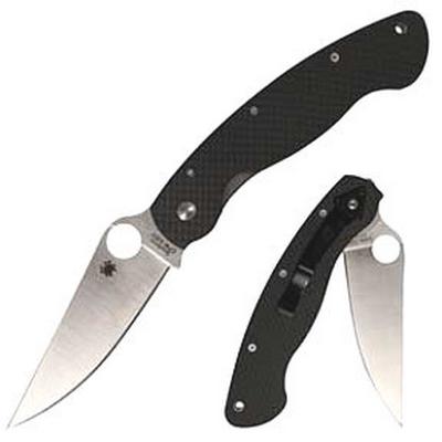 C36CFP Spyderco Carbon Fiber Military Knife S30V Steel