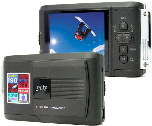 NEW! UltraSlim DIGITAL CAMERA CAMCORDER w/PANASONIC CCD