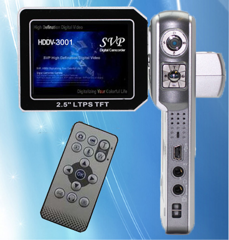 HD DIGITAL VIDEO CAMCORDER 12MP CAMERA w/ PANASONIC CCD