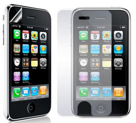 Crystal Clear Lcd Transp Screen Protector For Iphone 3g