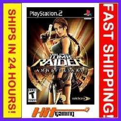 PLAYSTATION 2 PS2 GAME TOMB RAIDER ANNIVERSARY  **NEW**