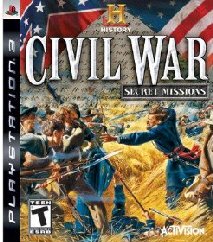 PS3 GAME HISTORY CHANNEL CIVIL WAR SECRET MISSIONS *NEW