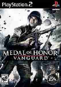 PLAYSTATION 2 WWII GAME PS2 MEDAL OF HONOR VANGUARD PP