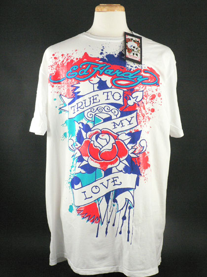 New NWT Authentic Ed Hardy Mens T Tee Shirt size 4XL