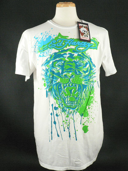New Authentic Ed Hardy Mens Tiger T Tee Shirt size 4XL