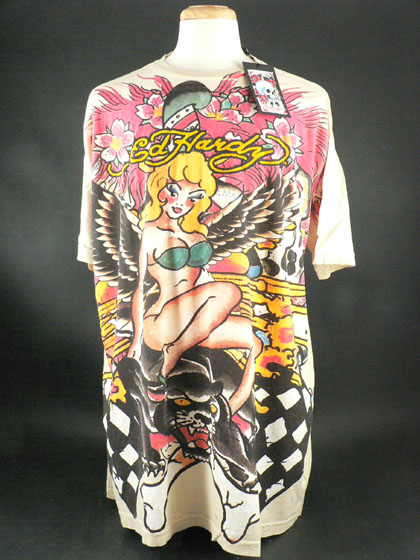 New NWT Authentic Ed Hardy Mens T Tee Shirt size 3XL