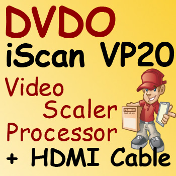 DVDO iScan VP20 HDTV Video Scaler Processor NEW