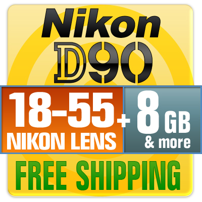 windows xp pro image Nikon D90 Digital SLR Camera & 18-55 LENS 8GB KIT NEW pic