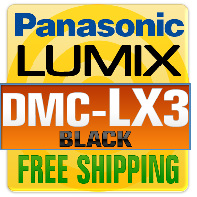 Panasonic Lumix Black Dmc-lx3 Dmclx3k