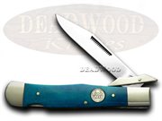 BC6111CBS CHEETAH: Buck Creek Caribbean Blue Cheetah Pocket Knife Knives