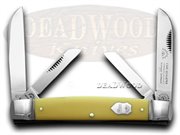 GE60Y LG CONGRESS YELLOW: GERMAN EYE BRAND Yellow Large Congress Pocket Knife Knives