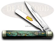 SW FF-120IAB DOCTOR W/SPATULA: FROST FAMILY Imitation Abalone Doctor Pocket Knife Knives