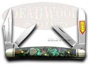 SW FF-110IAB CONGRESS: FROST FAMILY Imitation Abalone Congress Pocket Knife Knives