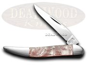 SM11001PKP TOOTHPICK PINK PEARL: SCHATT & MORGAN Pink Pearl Toothpick 1/250 Pocket Knife Knives