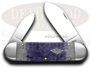 CA8580 ELEPHANT TOE PERIWINKLE: CASE XX Periwinkle Elephant Toe 1/100 Limited Edition Vintage Series Pocket Knife Knives