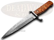 BO121918 DAMASCUS TRENCH: BOKER TREE BRAND Amboina Trench Damascus 1/500 Pocket Knife Knives