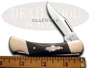 GB110BH LOCKBACK BUFFALO HORN: German Bull Brand Lockback - Genuine Buffalo Horn Handles Knife Knives