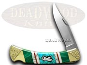 RYH WILD LIFE WOLF BK110 25: BUCK 110 Yellowhorse 1/25 Folding Hunter WOLF Wildlife Series Pocket Knife Knives