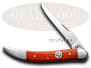 CA3090 TOOTHPICK D RED TEXAS: CASE XX SFO Texas Red Bone Toothpick 1/250 Pocket Knife Knives