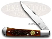 CS115528 1B TRAPPER CARAMEL ABE: CANAL STREET CUTLERY CO Caramel Aberdeen Trapper 1/400 Pocket Knife Knives