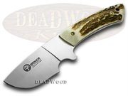 BO2BA532H LA HORMIGA STAG: BOKER La Horminga Genuine Deer Stag Full Tine Fixed Blade Pocket Knife Knives