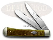 SM19TX GREEN BONE TRAPPER TX SH: SCHATT & MORGAN Green Bone Texas Trapper SFO 1/50 Pocket Knife Knives