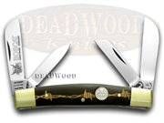 BC664-R-BW/BH BOBCAT CONGRESS B: BUCK CREEK Barbed Wire Buffalo Horn Bobcat Congress Pocket Knife Knives