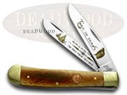 SW CC-108TT TRAPPER CHEROKEE TR: CHEROKEE CUTLERY Mud Bottom Bone Trail Of Tears Trapper Pocket Knife Knives