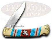 RYH WILD LIFE EAGLE BK110 25: BUCK 110 Yellowhorse 1/25 Folding Hunter EAGLE Wildlife Series Pocket Knife Knives